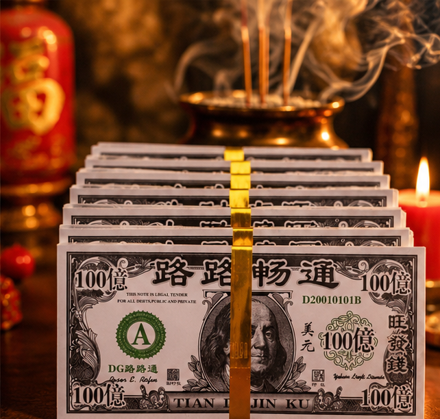 Ceremonial Joss Paper – Ancestral Offering Money
