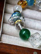 BaZi Custom Crystal Bracelet | Aquamarine, Citrine & Rare Gemstones with 18K Gold